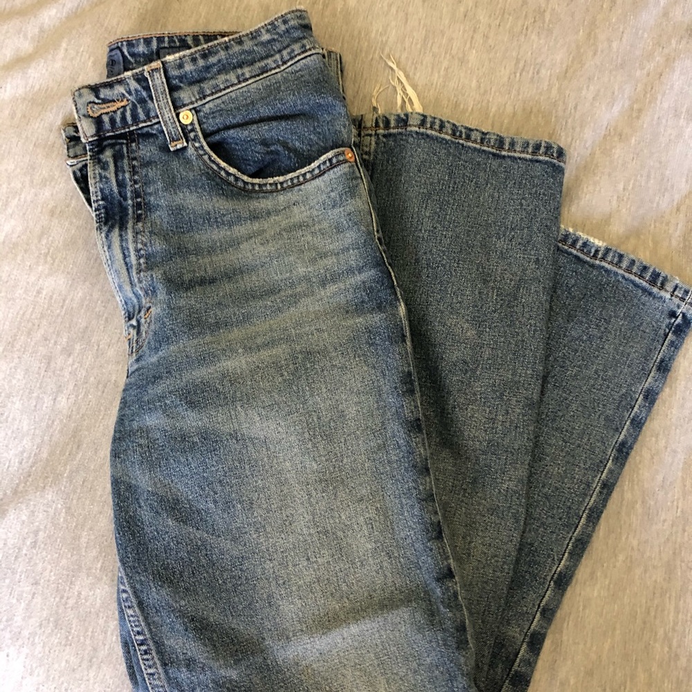 Lucky Brand Cropped kick jeans size 2